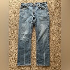 Ariat Rebar M4 Relaxed Fit Boot Cut Jeans Men's 38x33 Workwear Western Cowboy